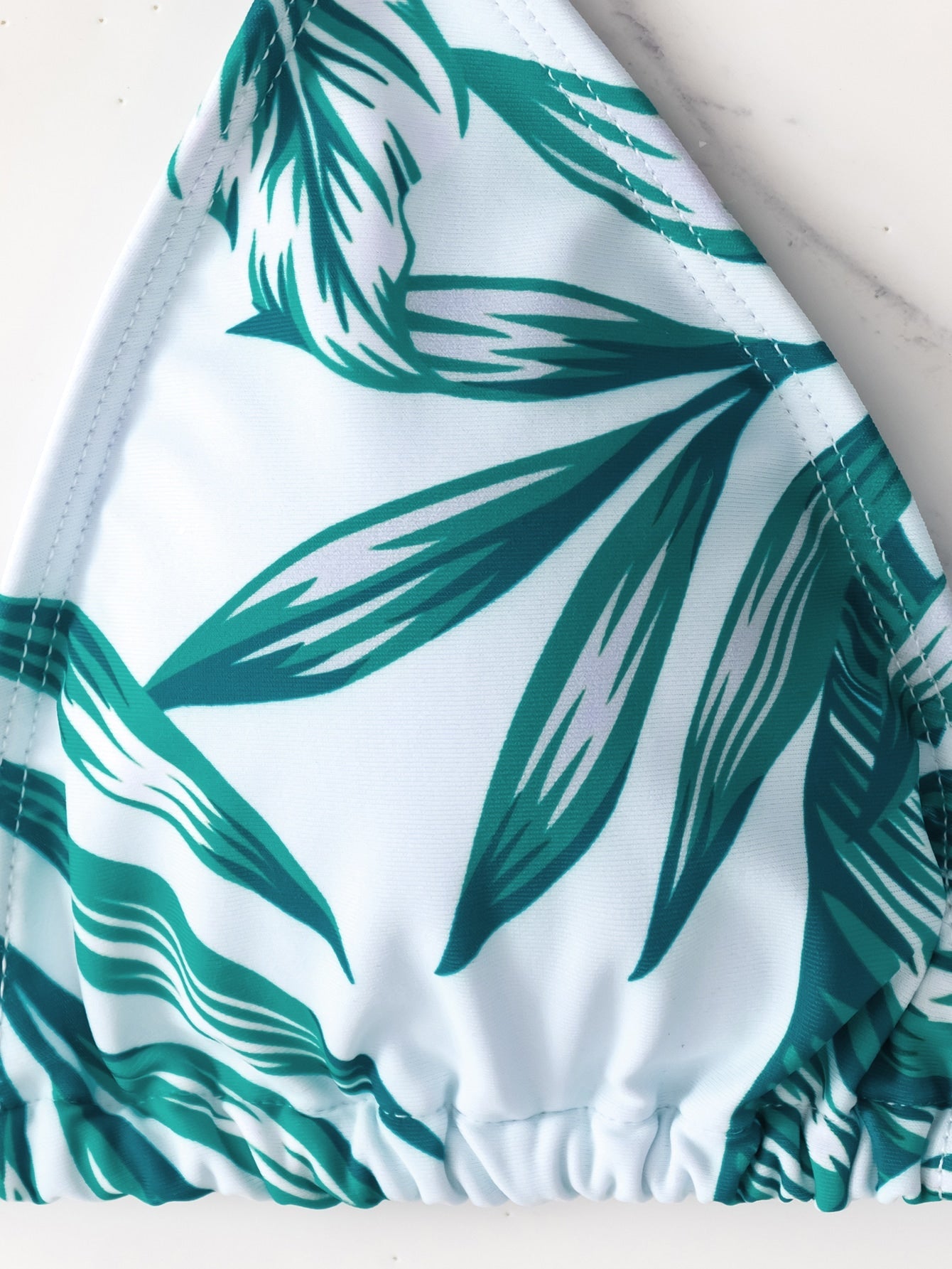Biquíni Feminino Bleu Roi + Saída de Praia Vert Menthe