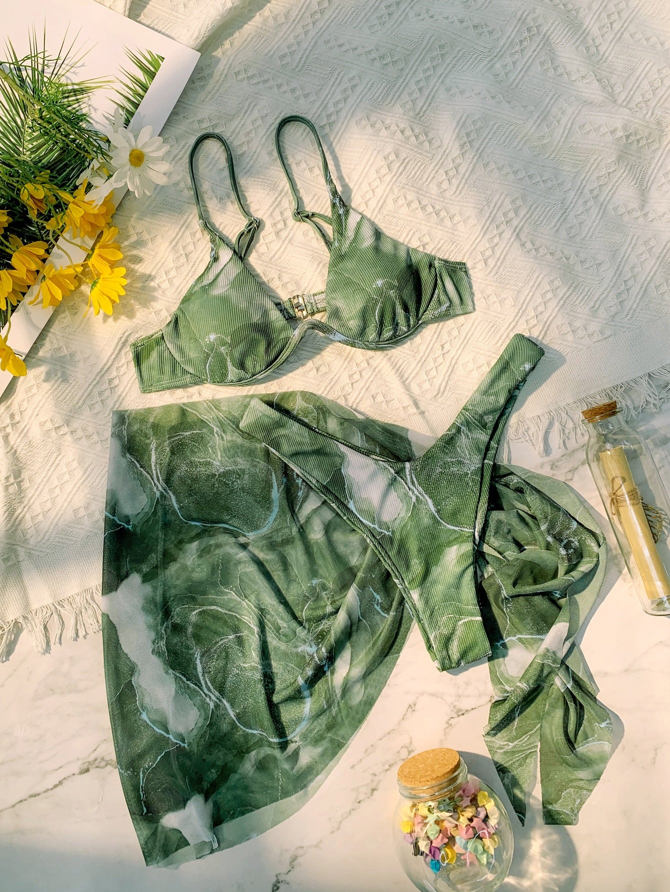 Biquíni Feminino Baya + Saída de banho