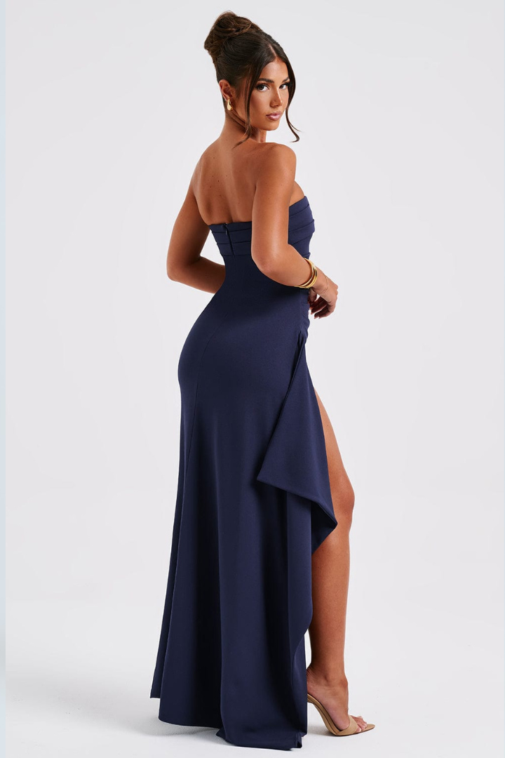 Vestido Feminino Longo Zafira Azul