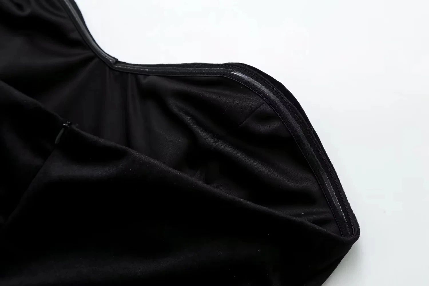 Vestido Veled | Tomara que caia plissado