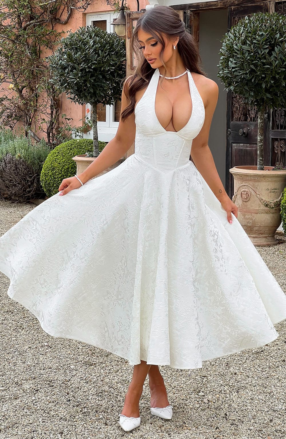 Vestido Feminino Midi Effie