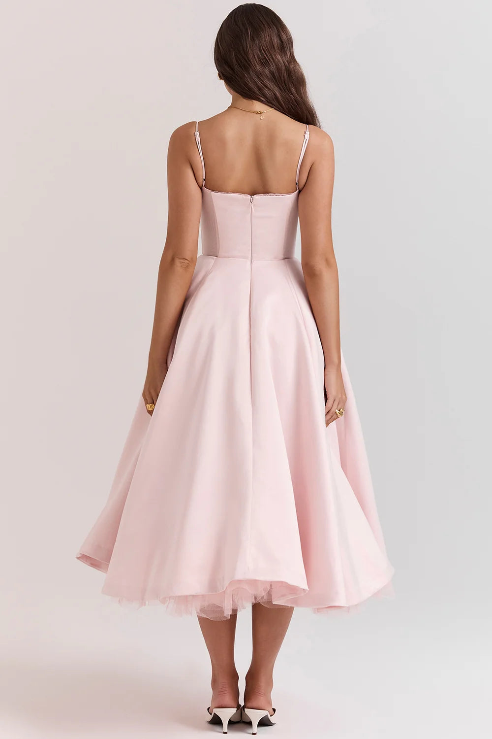 Vestido Feminino Midi Lunna