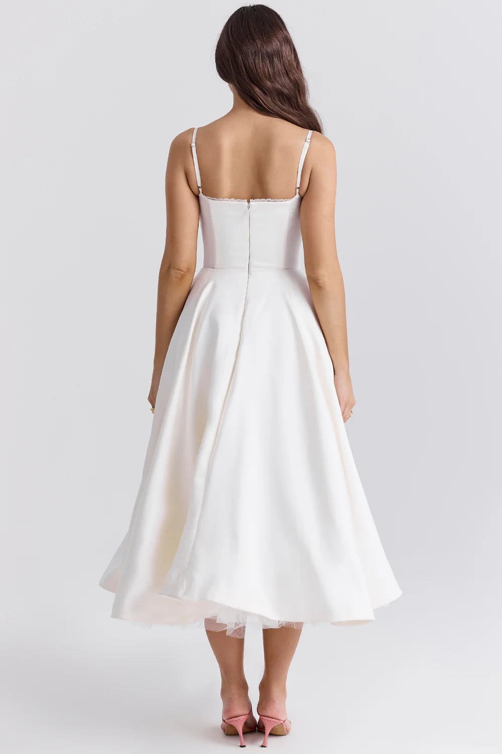 Vestido Feminino Midi Lunna