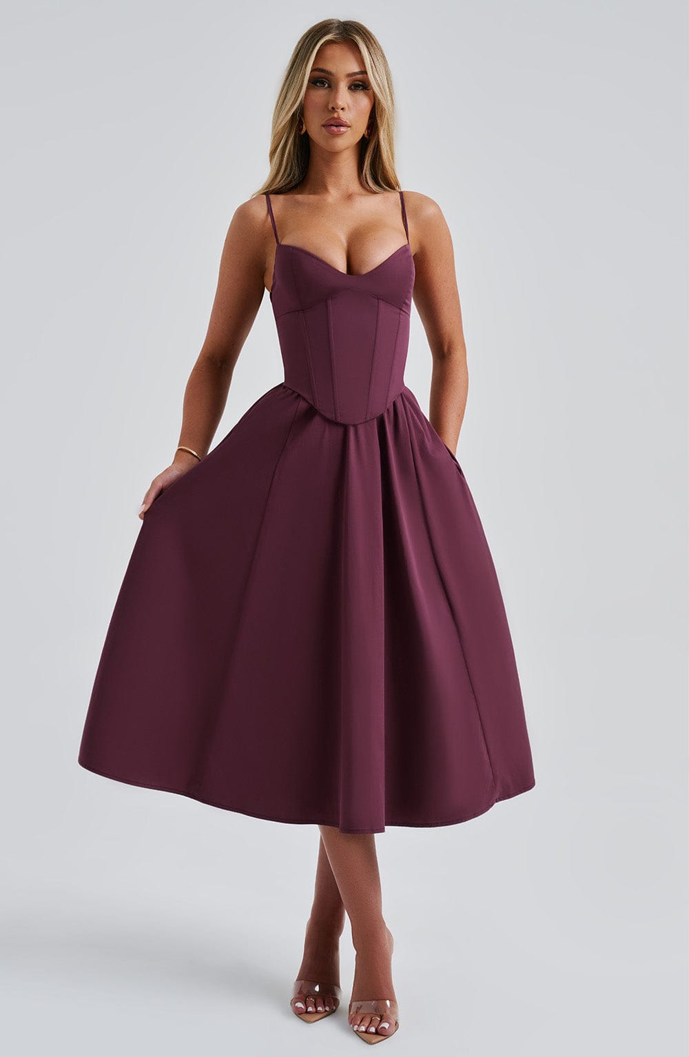 Vestido Feminino Midi Mariella