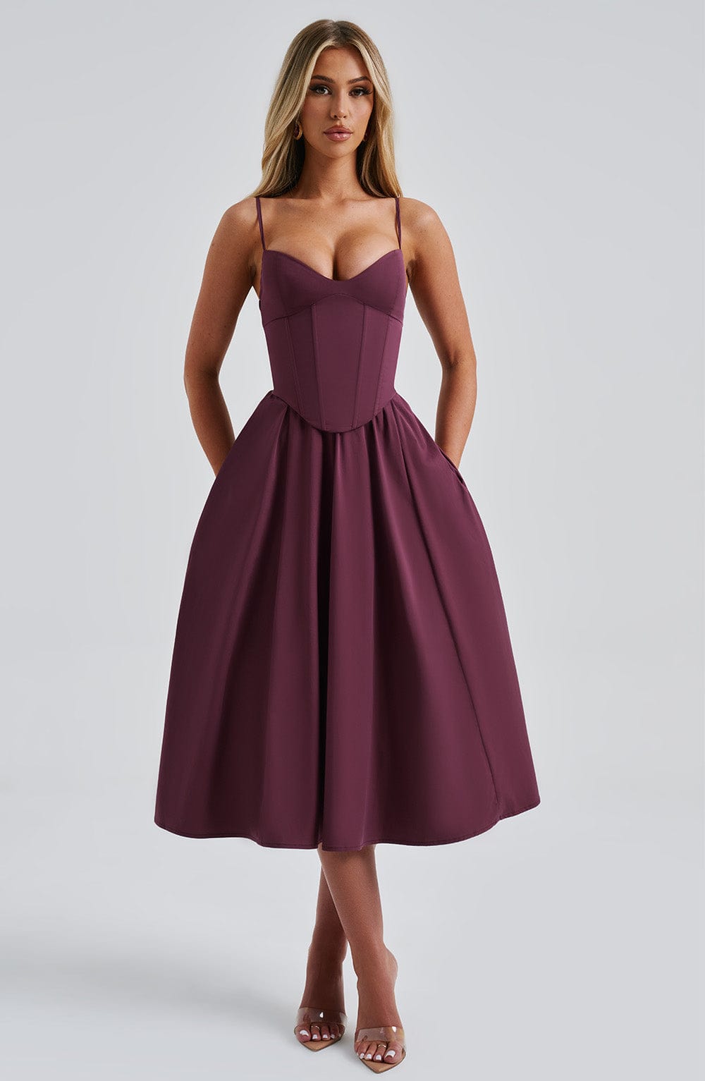 Vestido Feminino Midi Mariella