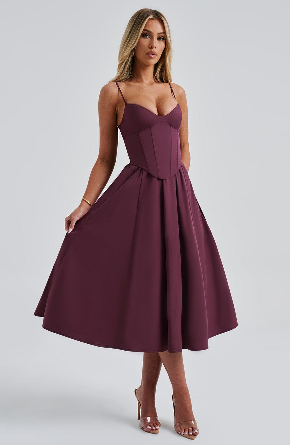 Vestido Feminino Midi Mariella