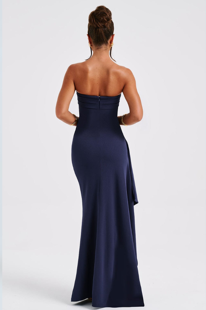 Vestido Feminino Longo Zafira Azul