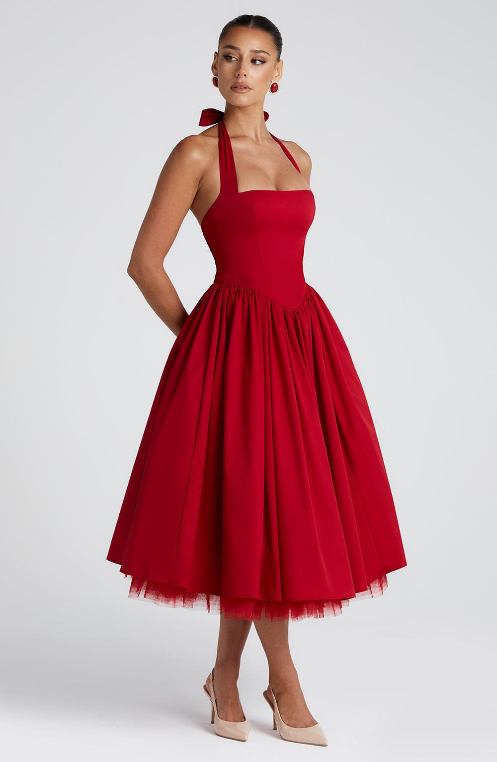 Vestido Feminino Midi Cressida