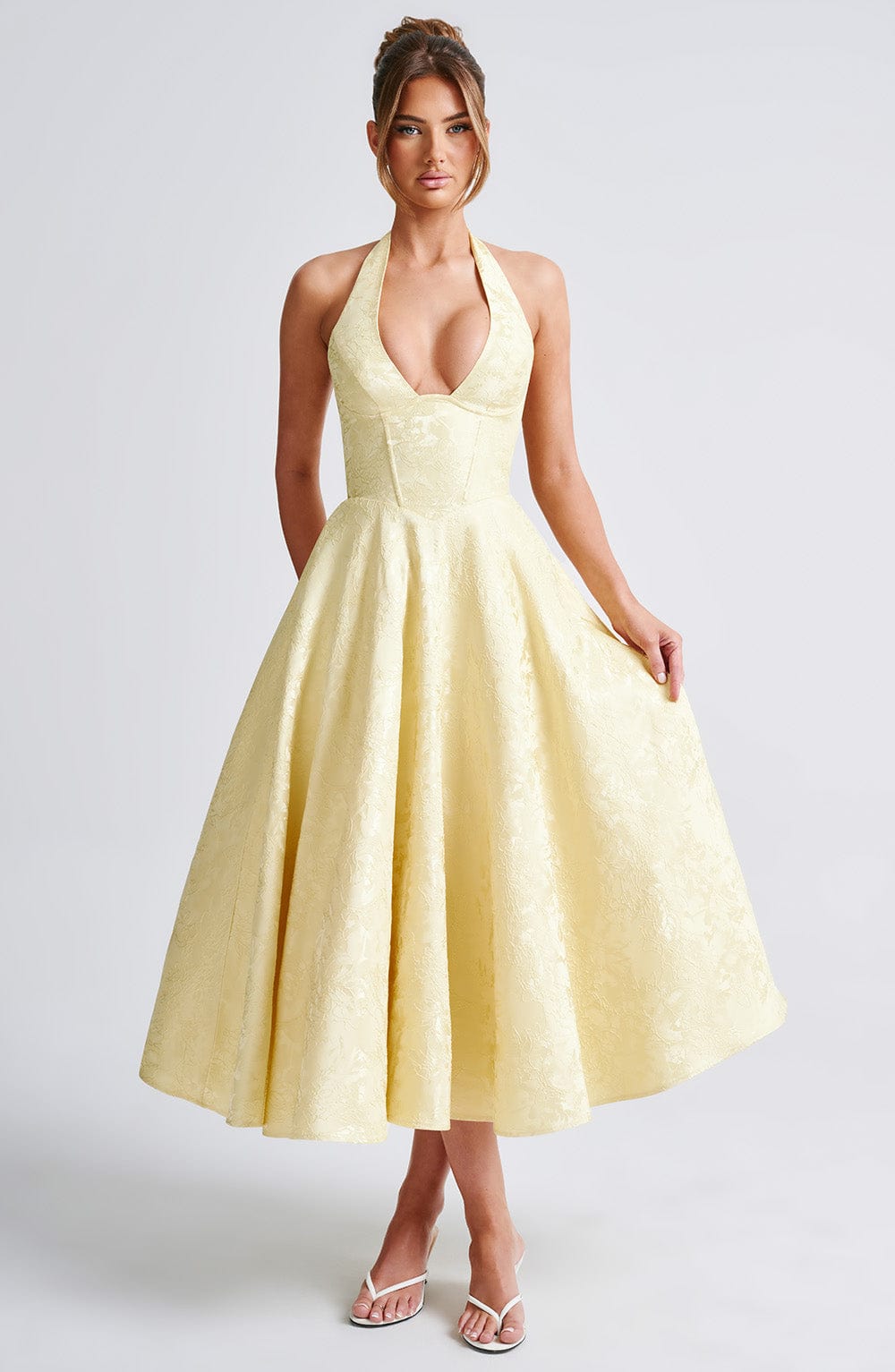Vestido Feminino Midi Effie