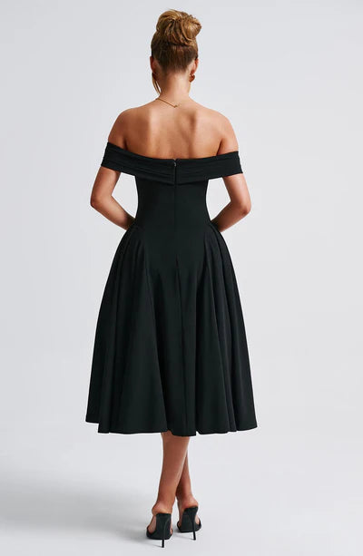 Vestido Miranda Midi Preto