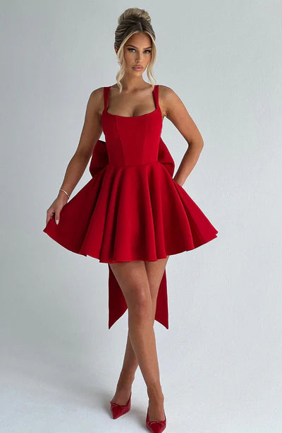Vestido Carmesim Royale